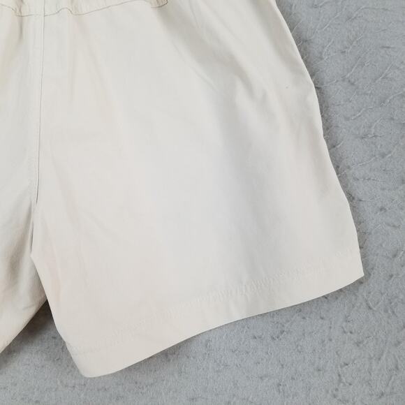 Huk Shorts Womens Small Beige Khaki Nylon Stretch Fishing Outdoor Elastic Waist - Picture 11 of 16